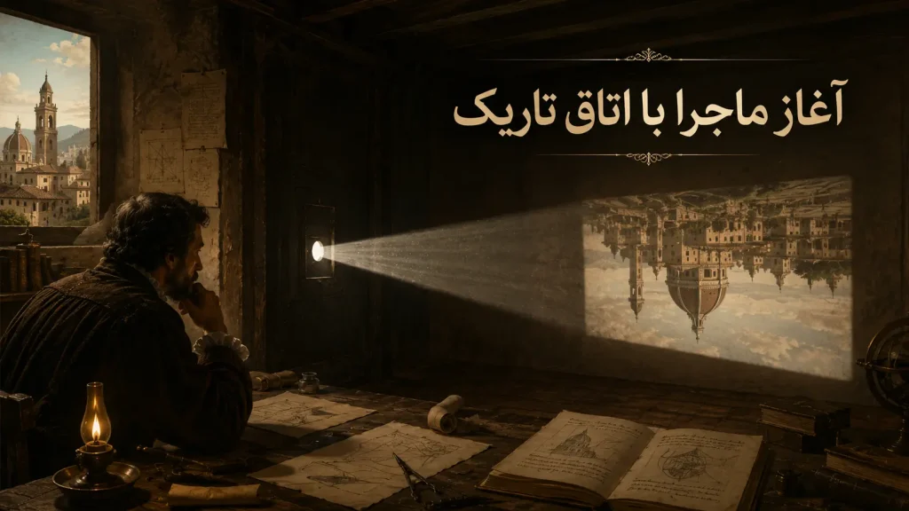 ۱. آغاز ماجرا با اتاق تاریک