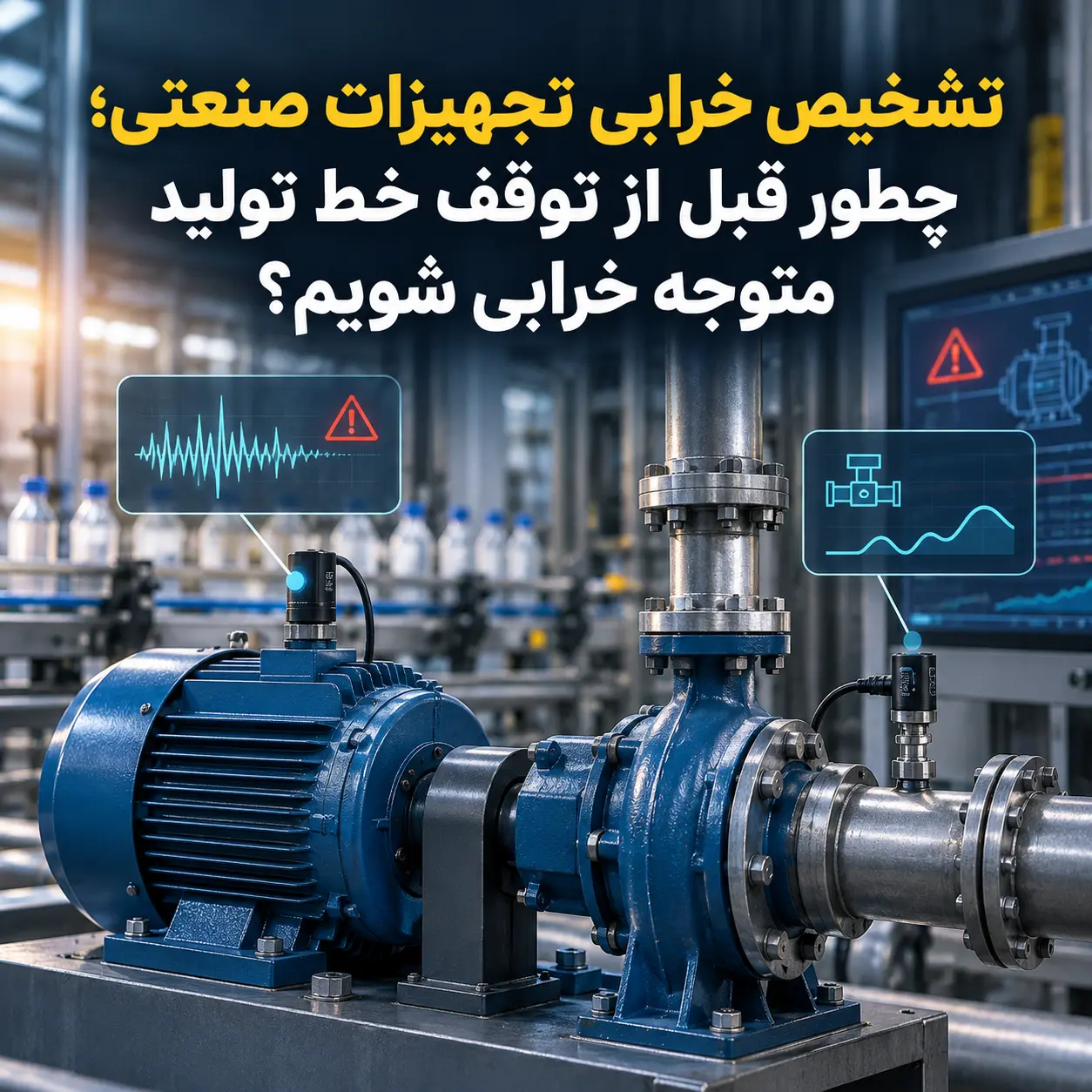 تشخیص خرابی تجهیزات صنعتی؛ چطور قبل از توقف خط تولید متوجه خرابی شویم؟
