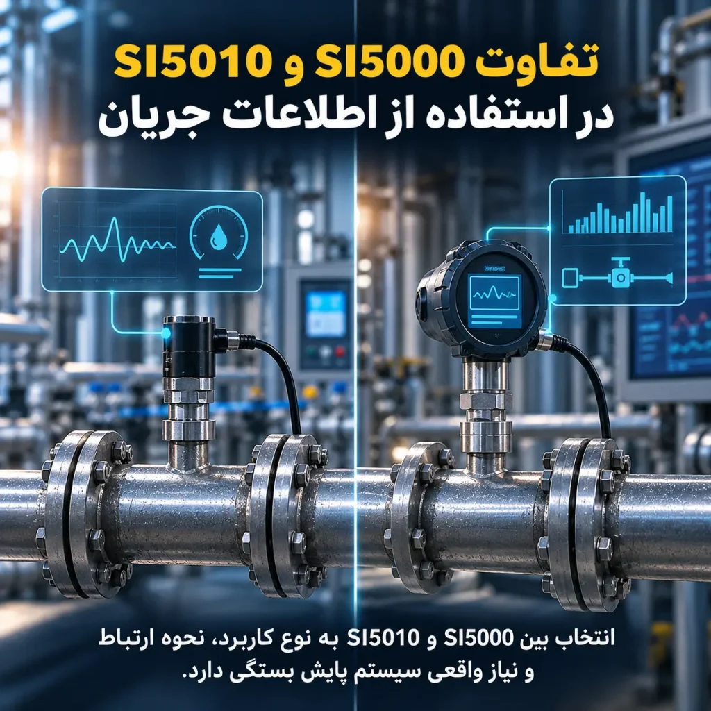 تفاوت SI5000 و SI5010 در استفاده از اطلاعات جریان