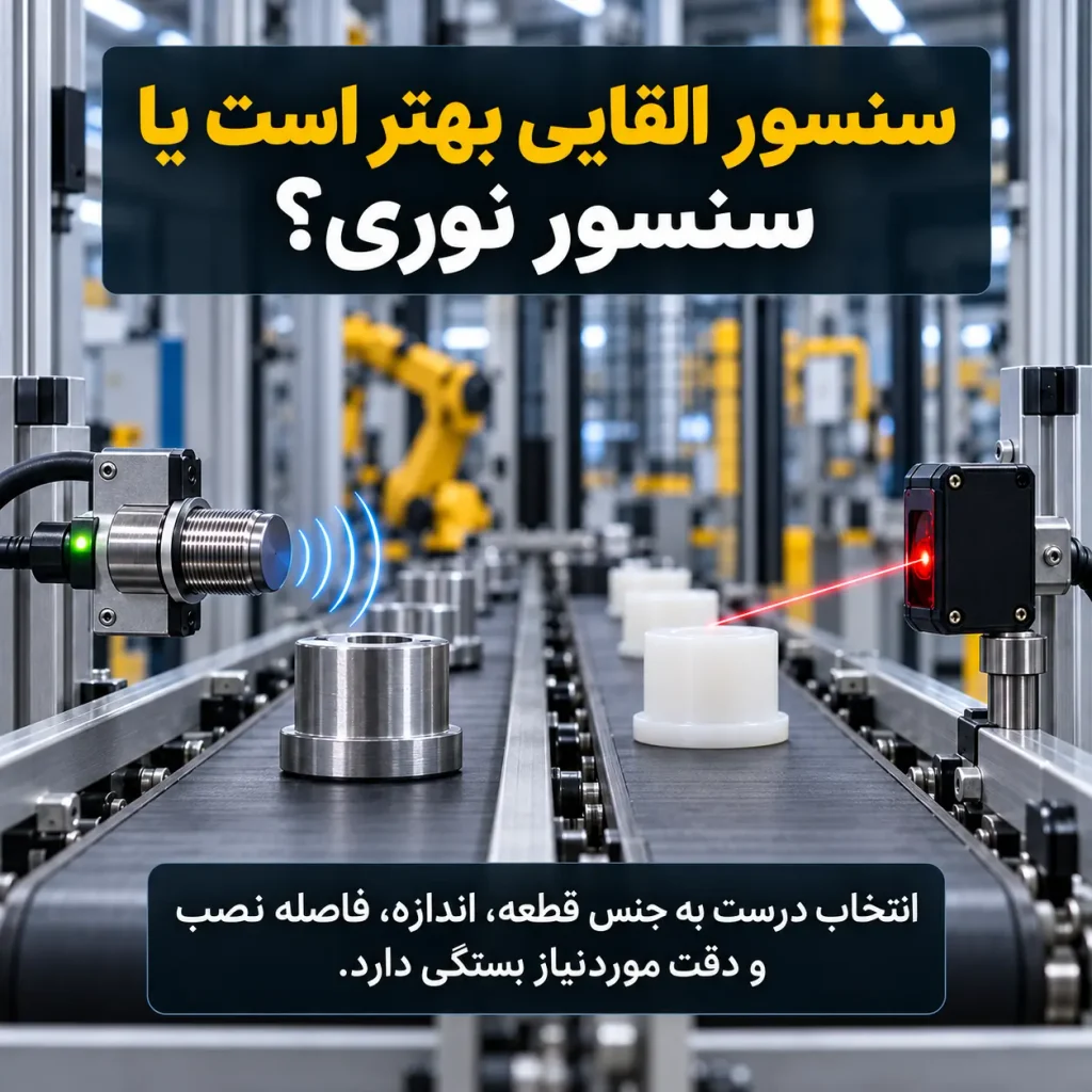 سنسور القایی بهتر است یا سنسور نوری؟