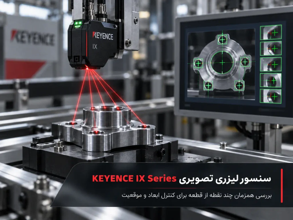 سنسور لیزری تصویری KEYENCE IX Series