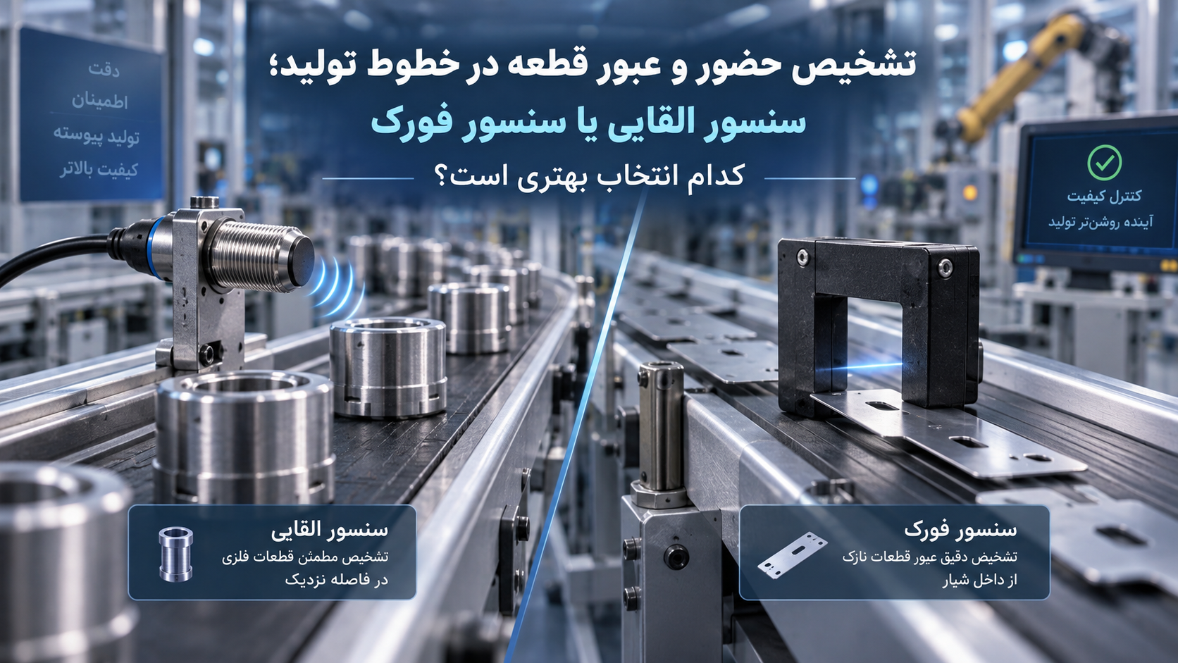 نمایندگی TURCK؛ از تشخیص قطعه تا اندازه‌گیری هوشمند در خطوط صنعتی