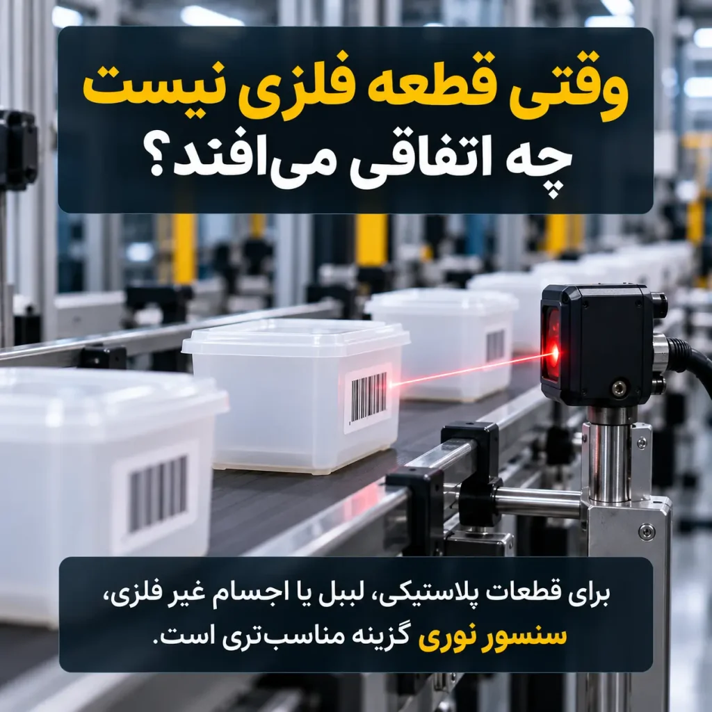 وقتی قطعه فلزی نیست چه اتفاقی می‌افتد؟