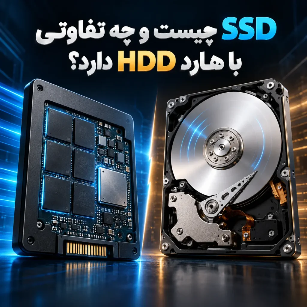 SSD چیست و چه تفاوتی با هارد HDD دارد؟