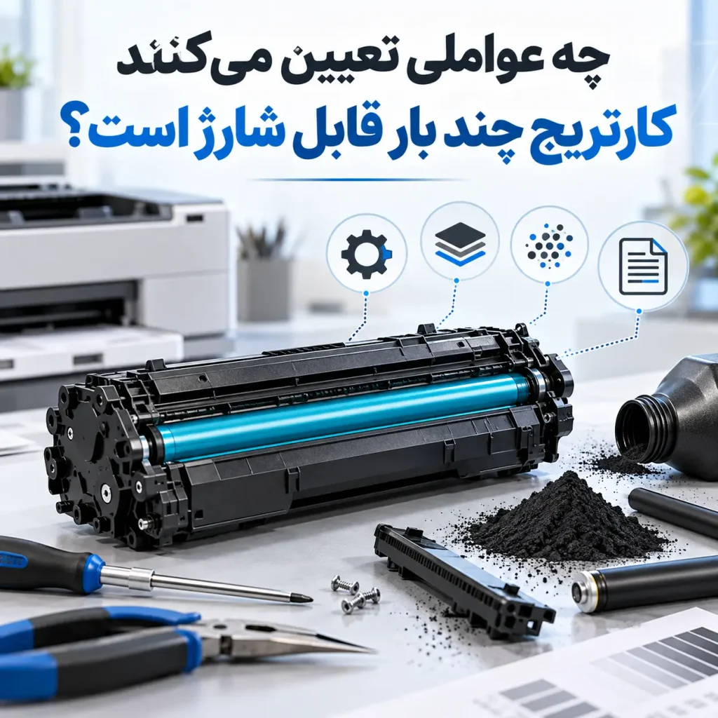 چه عواملی تعیین میکنند کارتریج چند بار قابل شارژ است؟